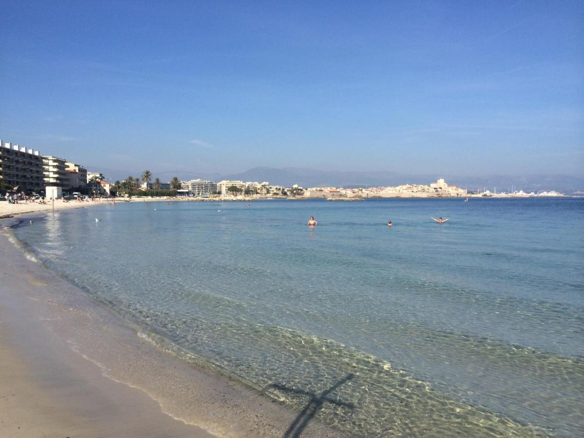Grand Studio 7 Minutes De La Plage Et Climatise Sur Juan Les Pins Antibes Buitenkant foto